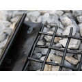 Duty crimped metal mesh untuk batu agregat